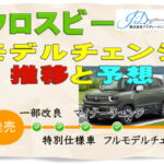 クロスビーのモデルチェンジの推移と予想