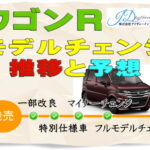 スズキ ワゴンRのモデルチェンジ推移と予想