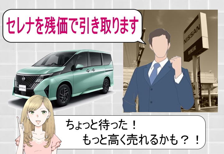 ディーラーより買取店の方が高く売れるかも！