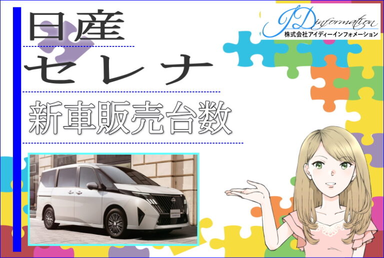 セレナの新車販売台数