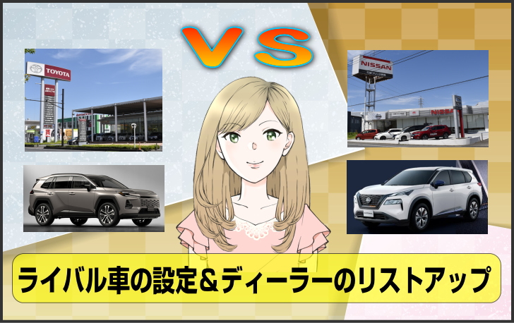 RAV4のライバル車